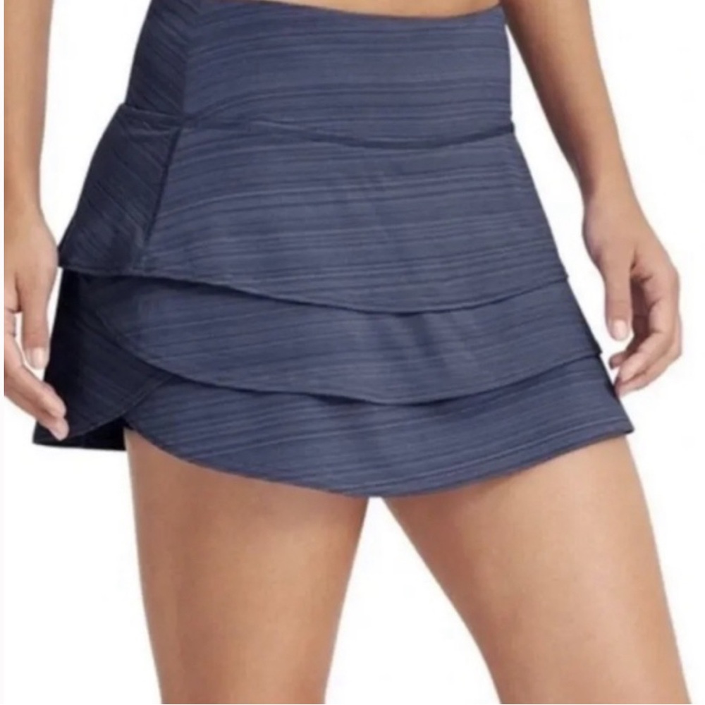 Athleta Swagger Skirt Tennis 
Size: Medium.    Color: Iron Blue